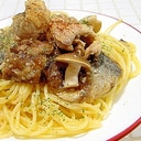 ニシンと白子のパスタ